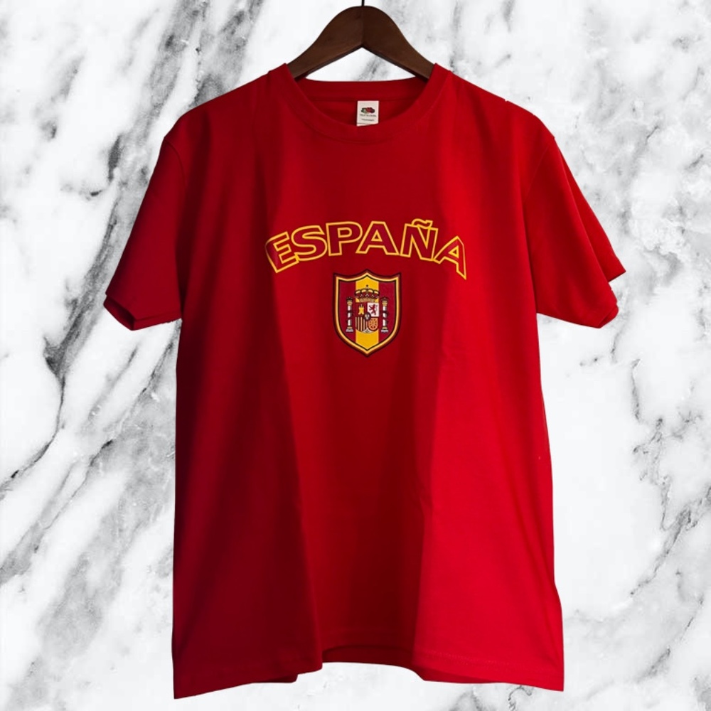 3 for $15 Fruit of the Loom Red España T-Shirt